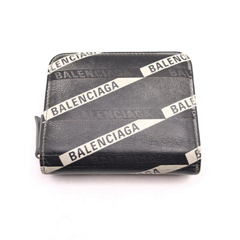 BALENCIAGA Bi-fold Compact Wallet, Black, 51933 Balenciaga